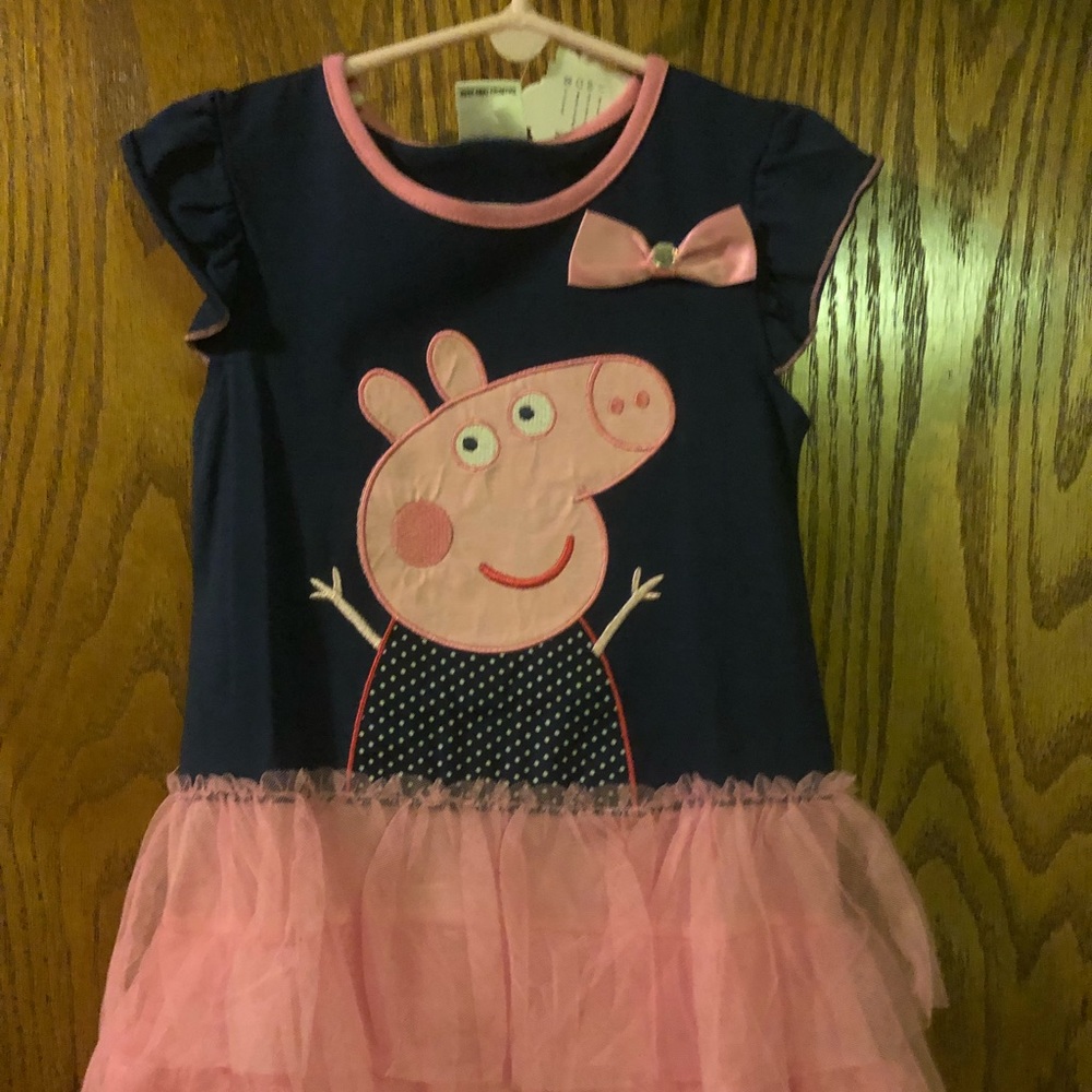 Peppa Pig dress NWT girls 5/6